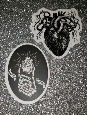10/$10 Gothic WATERPOOF Sticker